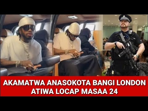 AMEYATIMBA DIAMOND ATIWA LOCAP KWA MASAA 24 LONDON BAADA YA KUKUTWA ANAVUTA BANGI HADHARANI AIBU HII