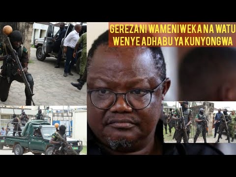 #LIVE🔴: TUNDU LISSU ''KULE GEREZANI WAMENIWEKA SEHEMU AMBAYO WANAKAA WALIOHUKUMIWA KIFO 'KUNYONGWA'