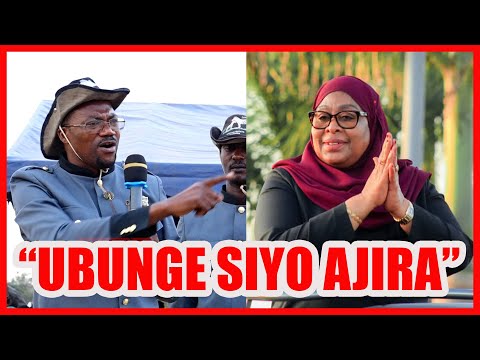 MPINA AGEUKA MBOGO BAADA YA KUITWA MBUNGE WA TAIFA NA RAIS SAMIA "UBUNGE SIYO AJIRA"